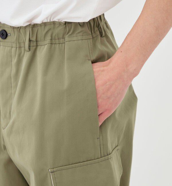 GALERIE VIE「モイストコットン イージーカーゴパンツ」|カーゴ|