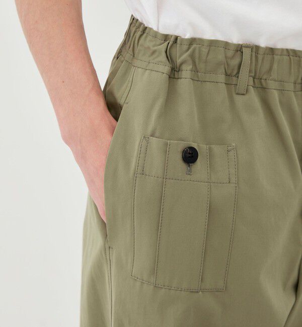 GALERIE VIE「モイストコットン イージーカーゴパンツ」|カーゴ|