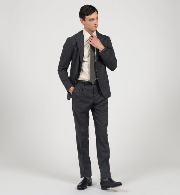 TOMORROWLAND MENS「【別注】TAGLIATORE ウールサキソニー シングルブレステッド2Bスーツ」|スーツ|