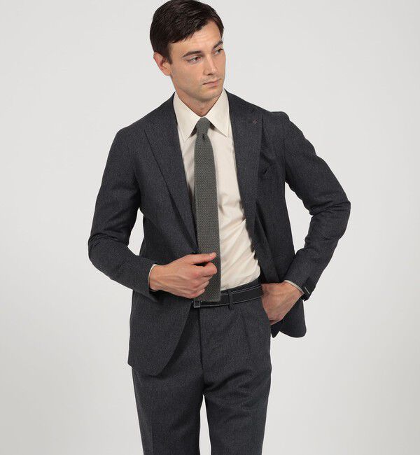 TOMORROWLAND MENS「【別注】TAGLIATORE ウールサキソニー シングルブレステッド2Bスーツ」|スーツ|