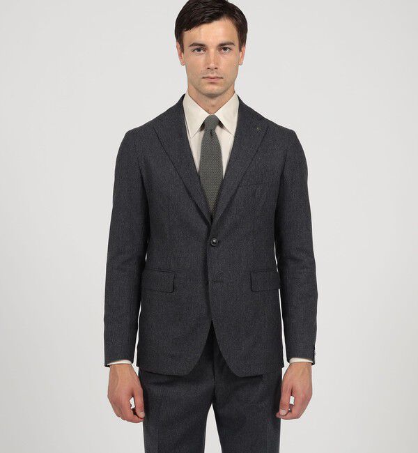 TOMORROWLAND MENS「【別注】TAGLIATORE ウールサキソニー シングルブレステッド2Bスーツ」|スーツ|