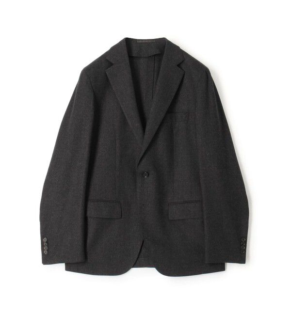 TOMORROWLAND MENS「ウールナチュラルストレッチ シングルブレステッド 2Bジャケット DRAGO」|テーラードジャケット|17 チャコールグレー