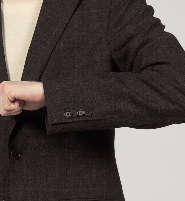 TOMORROWLAND MENS「ウールナチュラルストレッチ シングルブレステッド 2Bジャケット DRAGO」|テーラードジャケット|