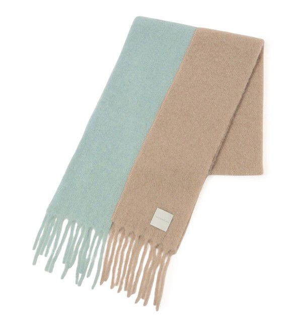 TOMORROWLAND GOODS「TOMORROWLAND TURNER DOUBLE アルパカ ストール」|ストール|52 ミントグリーン系