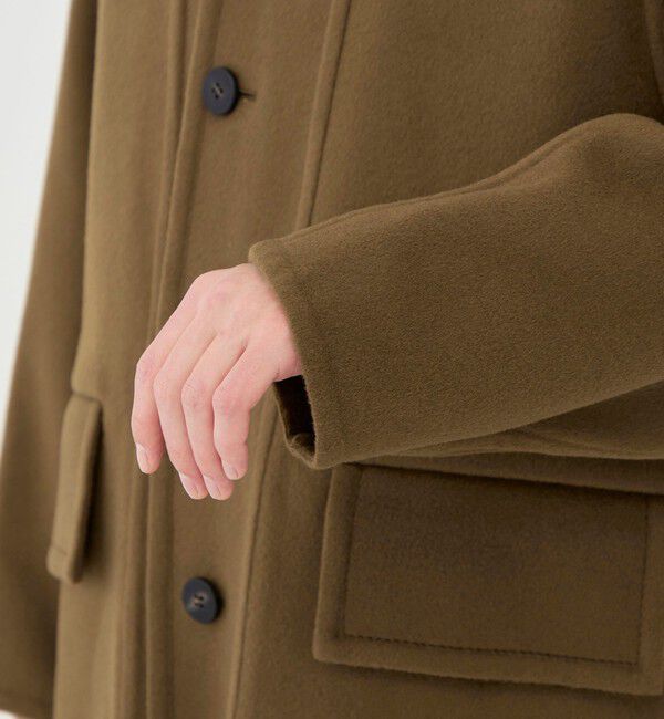 GALERIE VIE「ウールダブルフェイス ステンカラーコート」|ステンカラーコート|