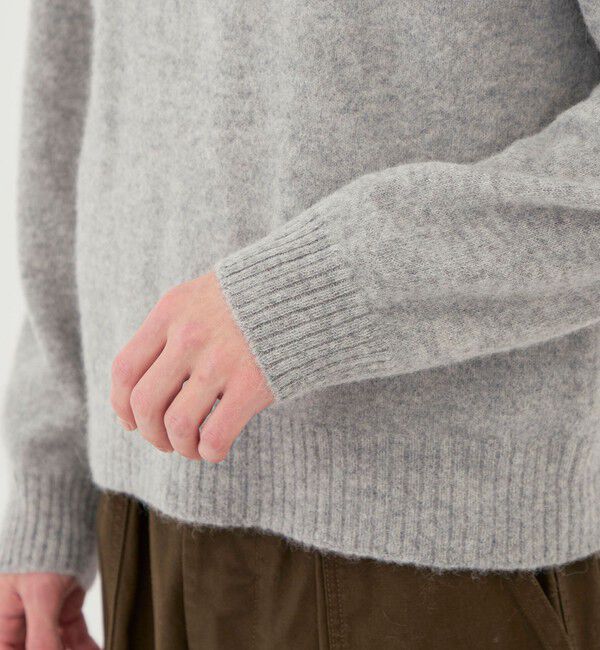 GALERIE VIE「ベビーアルパカ クルーネックプルオーバー」|ニット・セーター|