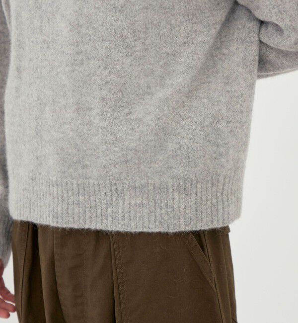 GALERIE VIE「ベビーアルパカ クルーネックプルオーバー」|ニット・セーター|