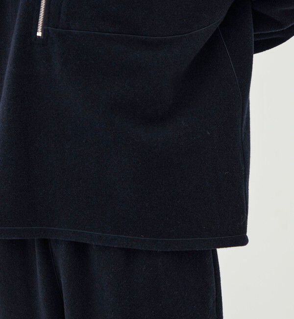 GALERIE VIE「ウールカシミヤフリース ハーフジッププルオーバー」|Tシャツ・カットソー|
