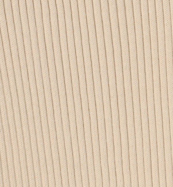 MACPHEE「コットンリブ クルーネックカーディガン」|カーディガン|