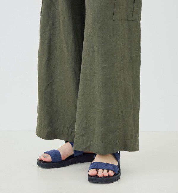 GALERIE VIE「【WEB先行予約】ラミーツイル ベルテッドカーゴパンツ」|カーゴ|