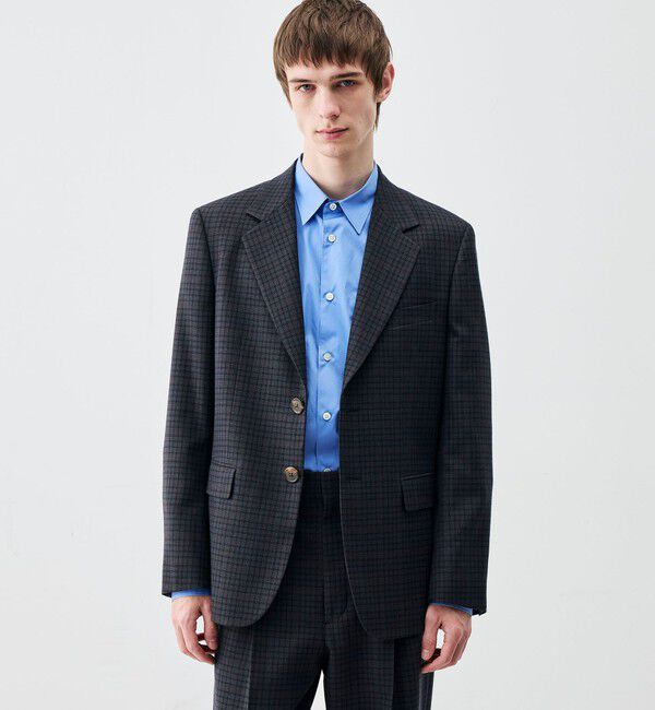Edition「ウールマルチチェック 2Bテーラードジャケット」|テーラードジャケット|
