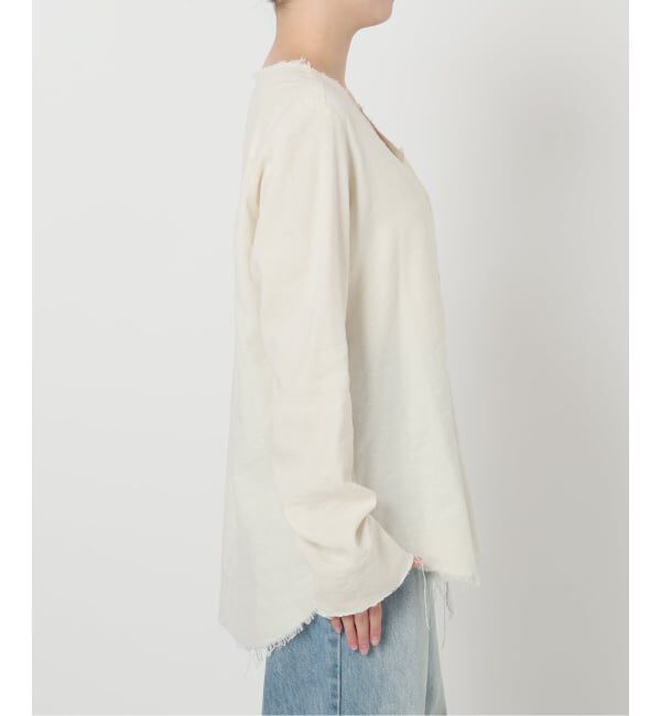 Plage「《追加予約》R&rsquo;IAM シルクMIX DAMEGE シャツ」|シャツ・ブラウス|