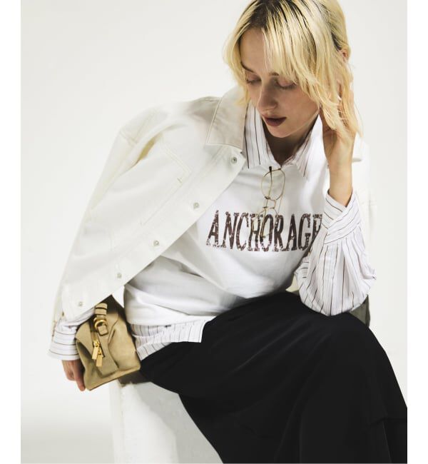 Plage「JOHNBULL / ジョンブル 別注 ブルゾン」|デニムジャケット|ホワイト