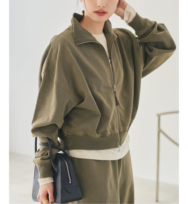 Plage「《追加予約》JOHNBULL / ジョンブル 別注 ZIP スウェット 2」|スウェット・ジャージ|カーキ