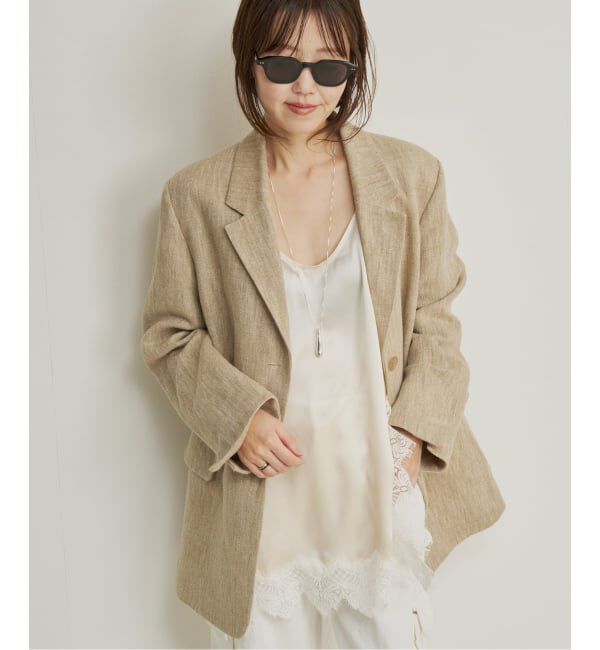 Plage「《予約》R&rsquo;IAM PLAIN ジャケット」|テーラードジャケット|