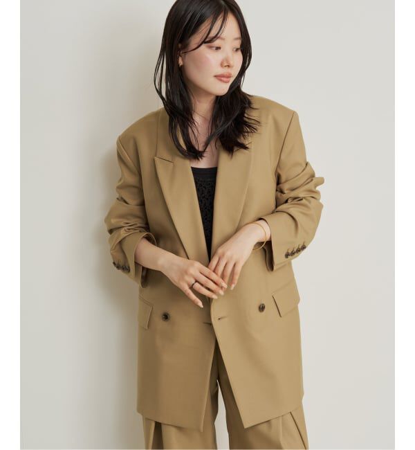 Plage「《追加予約》R&rsquo;IAM WOOSTED ジャケット」|テーラードジャケット|