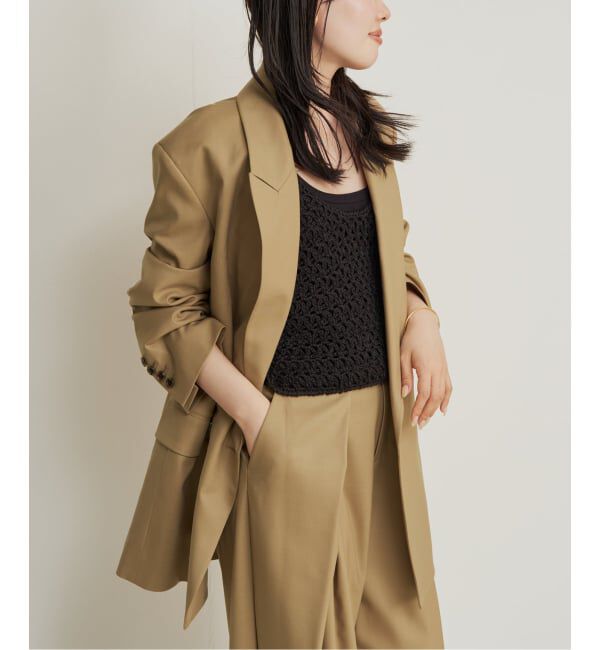 Plage「《追加予約》R&rsquo;IAM WOOSTED ジャケット」|テーラードジャケット|