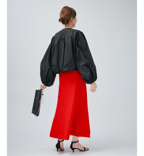 VERMEIL par iena「ダンボールニットフレアスカート」|スカート|