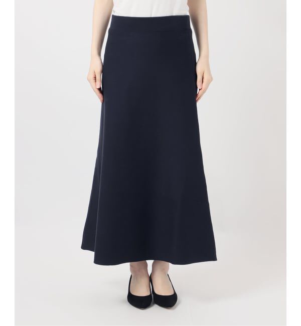 VERMEIL par iena「ダンボールニットフレアスカート」|スカート|