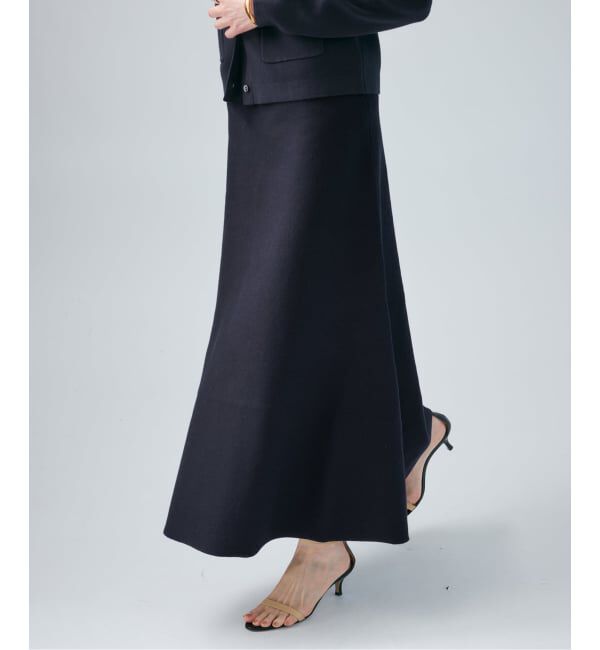 VERMEIL par iena「ダンボールニットフレアスカート」|スカート|