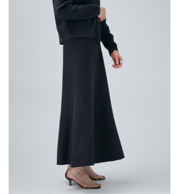 VERMEIL par iena「ダンボールニットフレアスカート」|スカート|