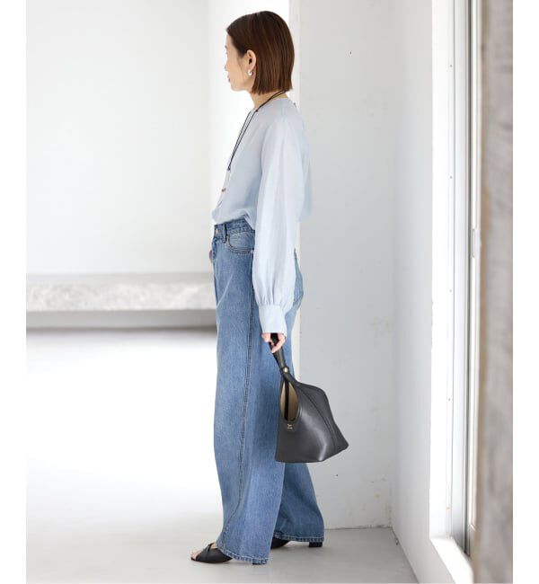 IENA「《WEB限定/追加2》カーブシルエットデニム」|デニム|