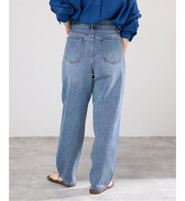 IENA「《WEB限定/追加2》カーブシルエットデニム」|デニム|