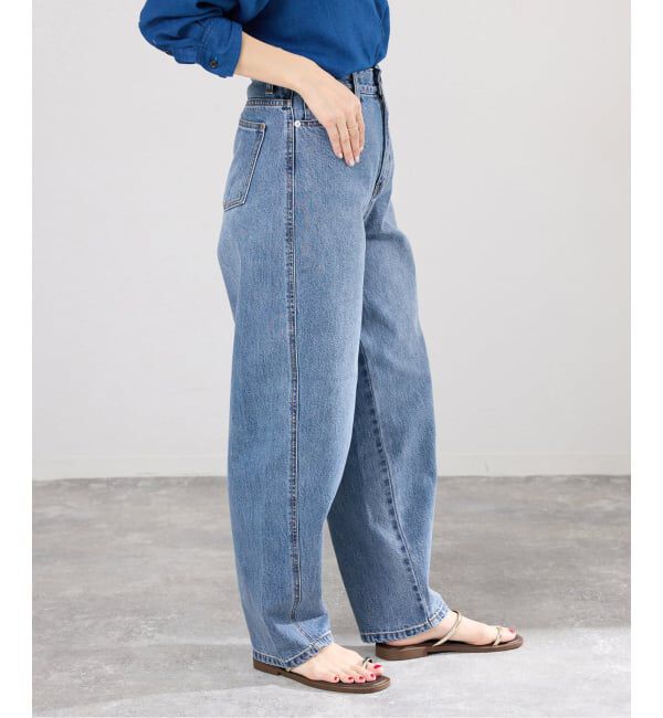 IENA「《WEB限定/追加2》カーブシルエットデニム」|デニム|