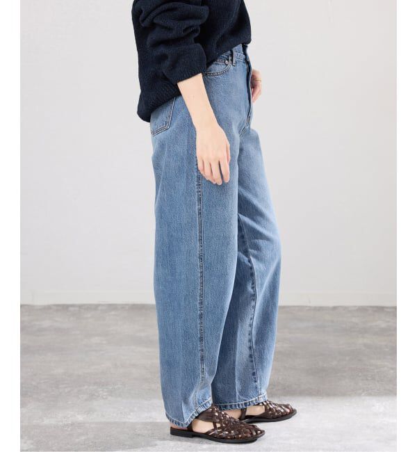 IENA「《WEB限定/追加2》カーブシルエットデニム」|デニム|