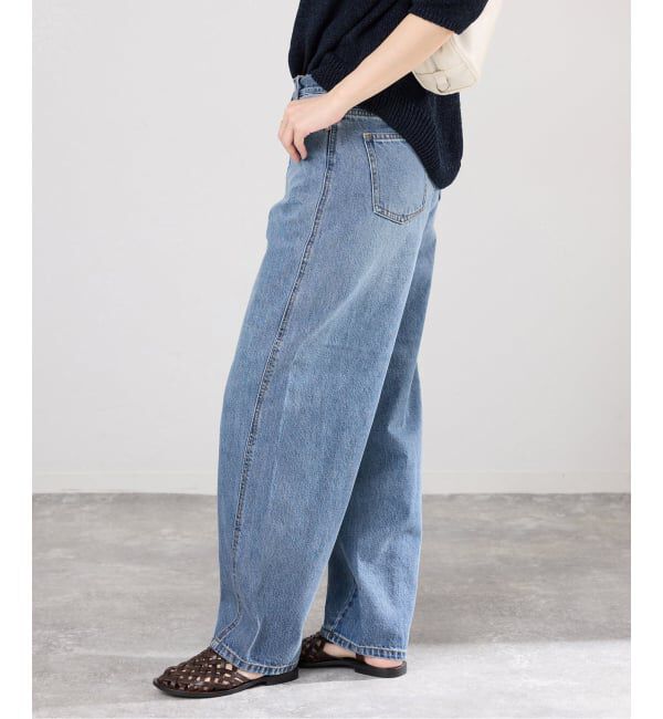 IENA「《WEB限定/追加2》カーブシルエットデニム」|デニム|