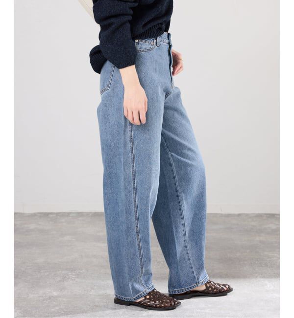 IENA「《WEB限定/追加2》カーブシルエットデニム」|デニム|