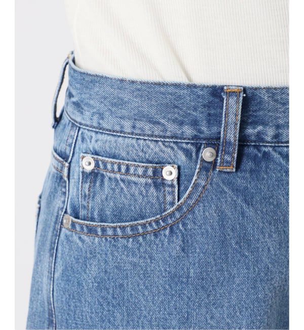 IENA「《WEB限定/追加2》カーブシルエットデニム」|デニム|