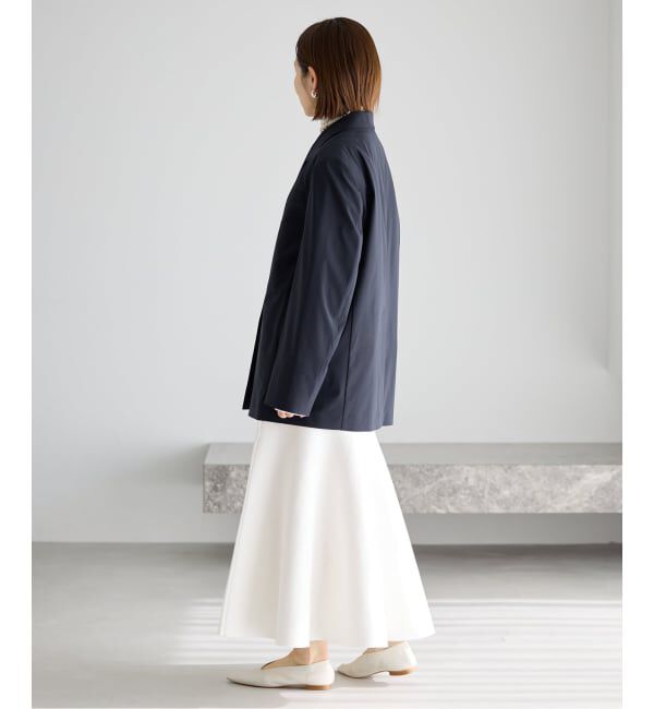 IENA「ファインコットンスムーススカート」|スカート|