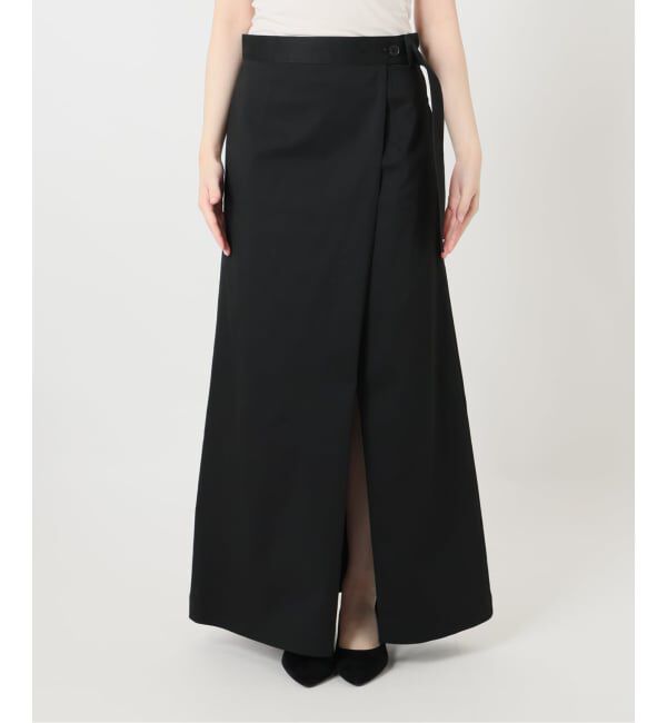 IENA LA BOUCLE「《予約》IENA LA BOUCLE チノラップスカート」|スカート|