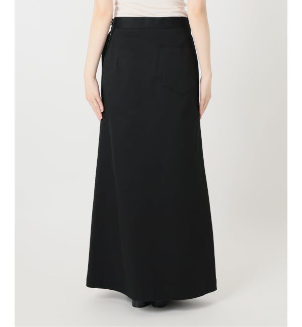 IENA LA BOUCLE「《予約》IENA LA BOUCLE チノラップスカート」|スカート|