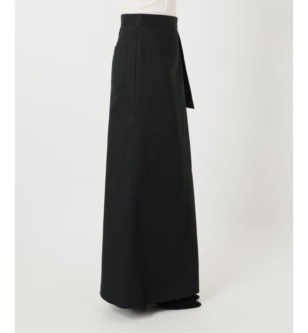 IENA LA BOUCLE「《予約》IENA LA BOUCLE チノラップスカート」|スカート|