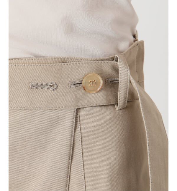 IENA LA BOUCLE「《予約》IENA LA BOUCLE チノラップスカート」|スカート|