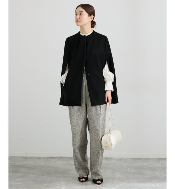 IENA「《セットアップ対応/追加》ケープジャケット」|その他|