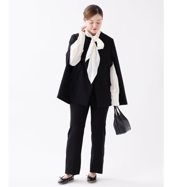 IENA「《セットアップ対応/追加》ケープジャケット」|その他|