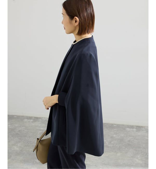 IENA「《セットアップ対応/追加》ケープジャケット」|その他|