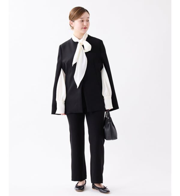 IENA「《セットアップ対応/追加》ケープジャケット」|その他|