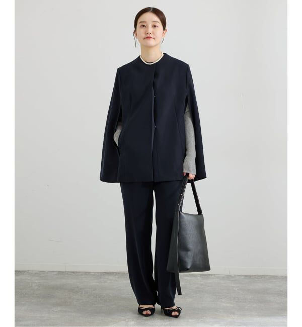 IENA「《セットアップ対応/追加》ケープジャケット」|その他|