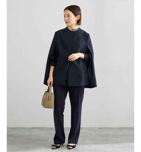 IENA「《セットアップ対応/追加》ケープジャケット」|その他|