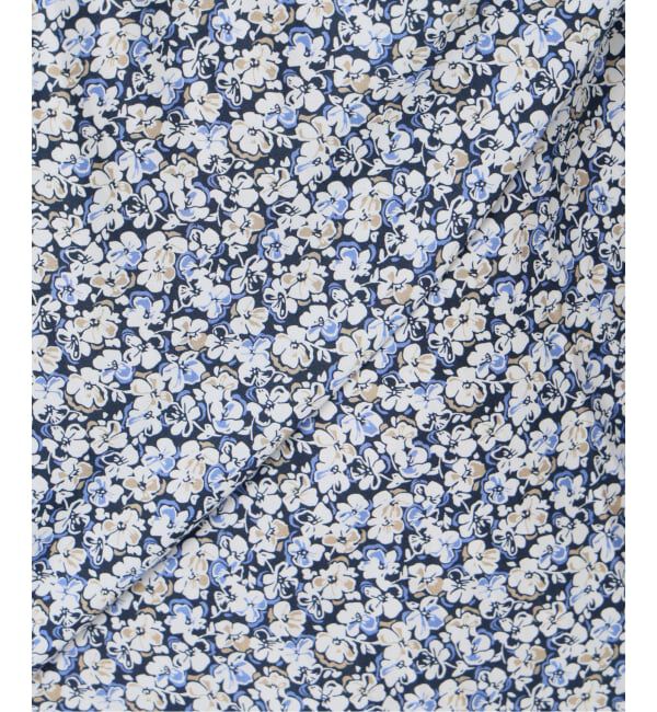 SLOBE IENA「《予約》Blue Flowerタックスカート」|スカート|