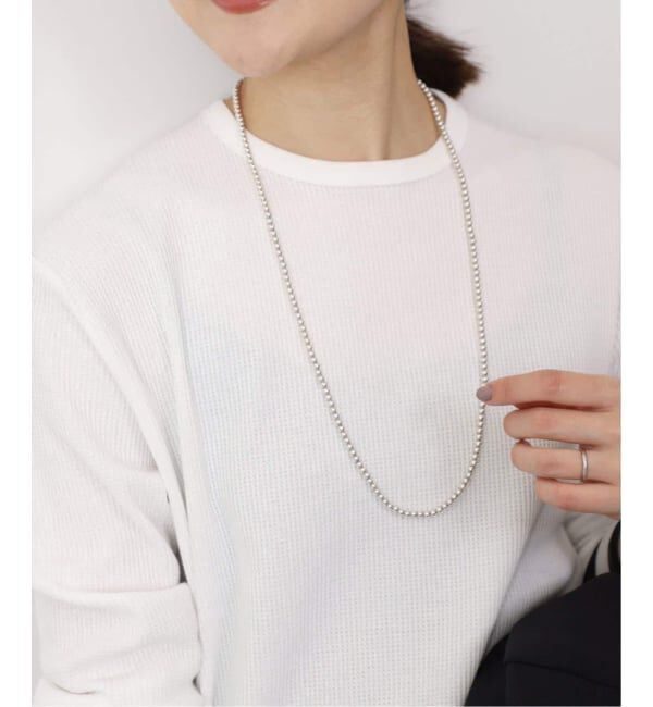 SLOBE IENA「《追加》SLOBE メタルビーズネックレス」|ネックレス|