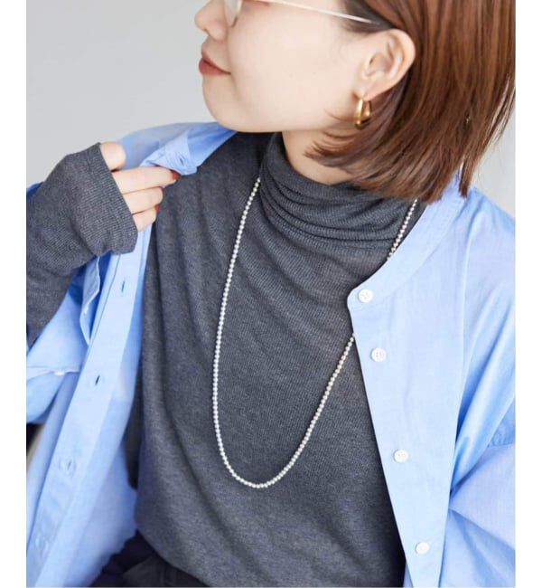 SLOBE IENA「《追加》SLOBE メタルビーズネックレス」|ネックレス|