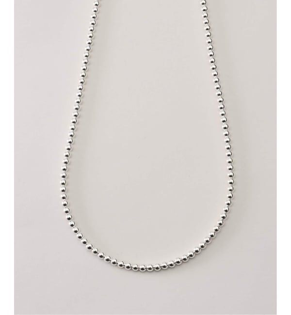 SLOBE IENA「《追加》SLOBE メタルビーズネックレス」|ネックレス|