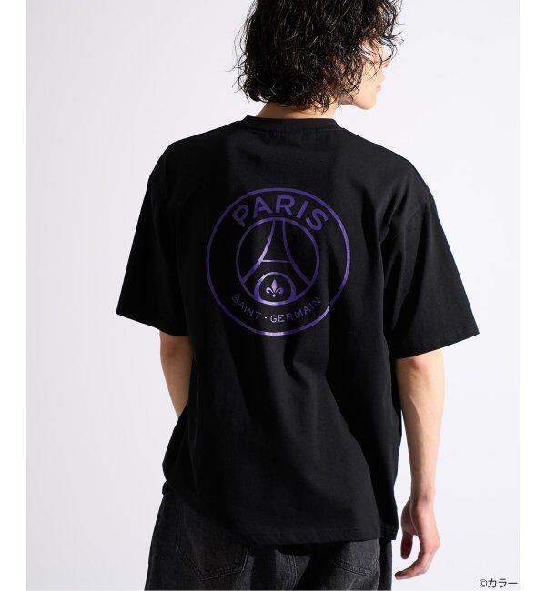 Paris Saint-Germain「【EVA*PSG】 JP  BACK EMBLEM TEE」|Tシャツ・カットソー|パープル