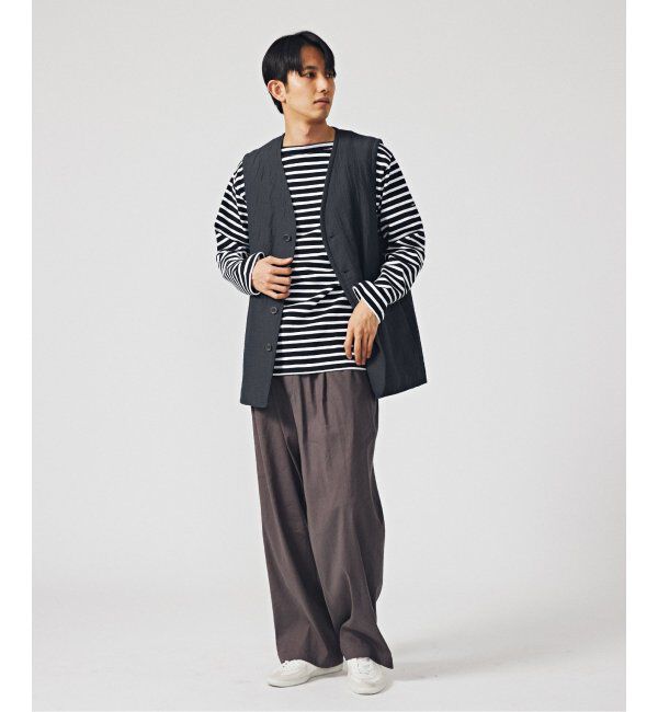 EDIFICE「【SAINT JAMES / セントジェームス】OUESSANT BORDER」|Tシャツ・カットソー|