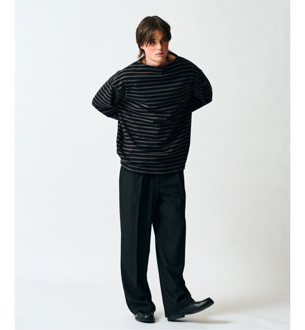 417 EDIFICE「SAINT JAMES  / セントジェームス 別注 ウエッソン ルーズ ボーダー」|Tシャツ・カットソー|